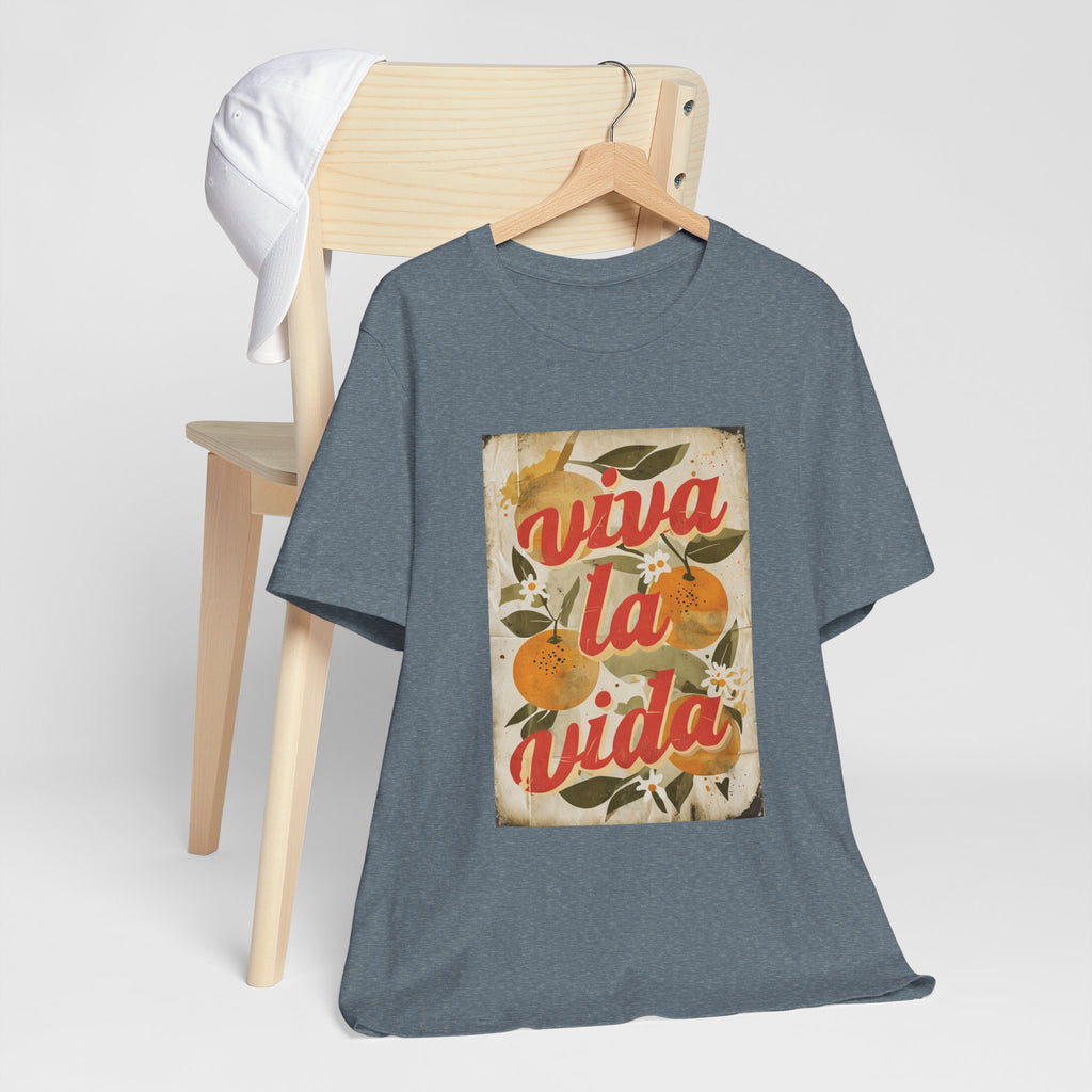 Viva La Vida Orange Floral Tee