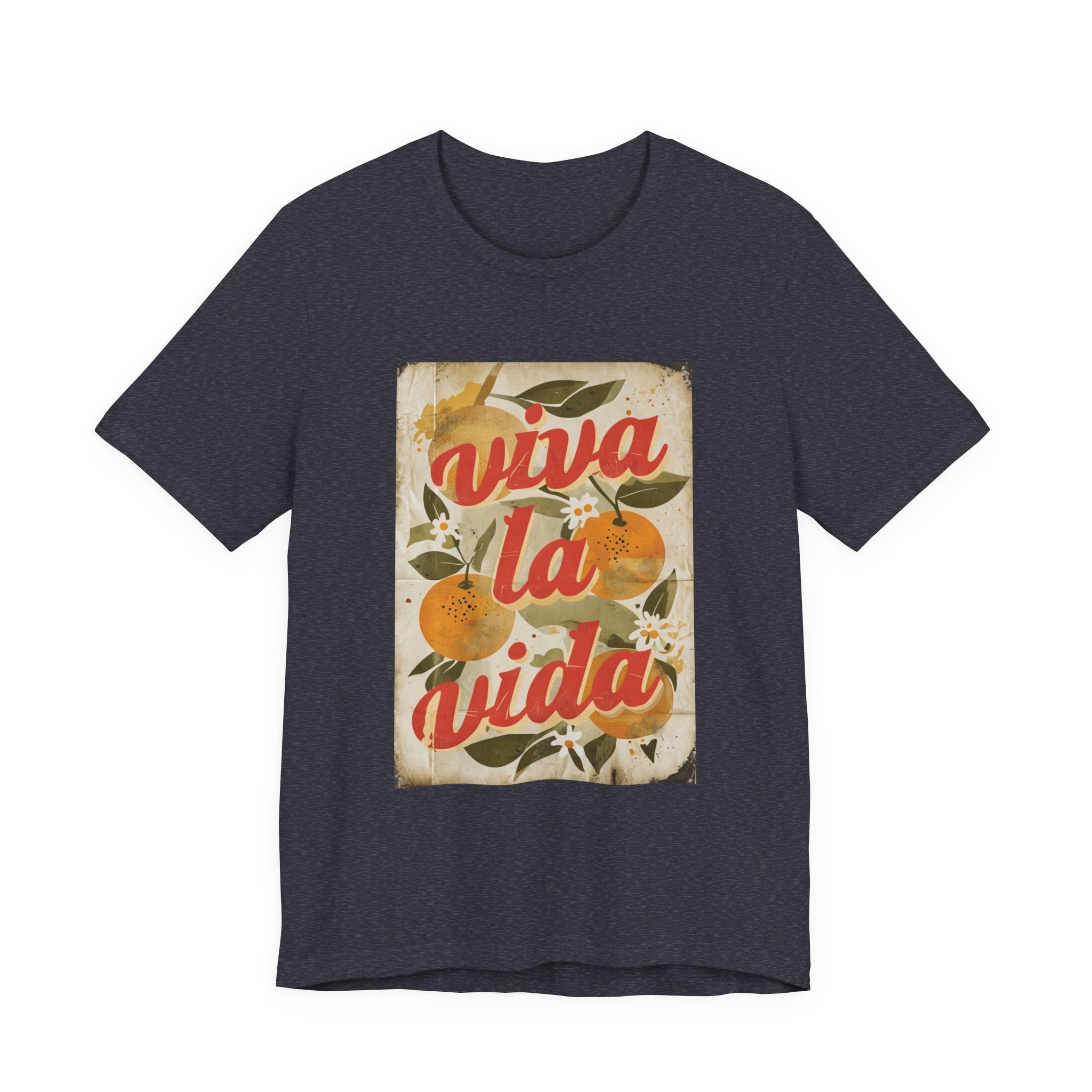 Viva La Vida Orange Floral Tee