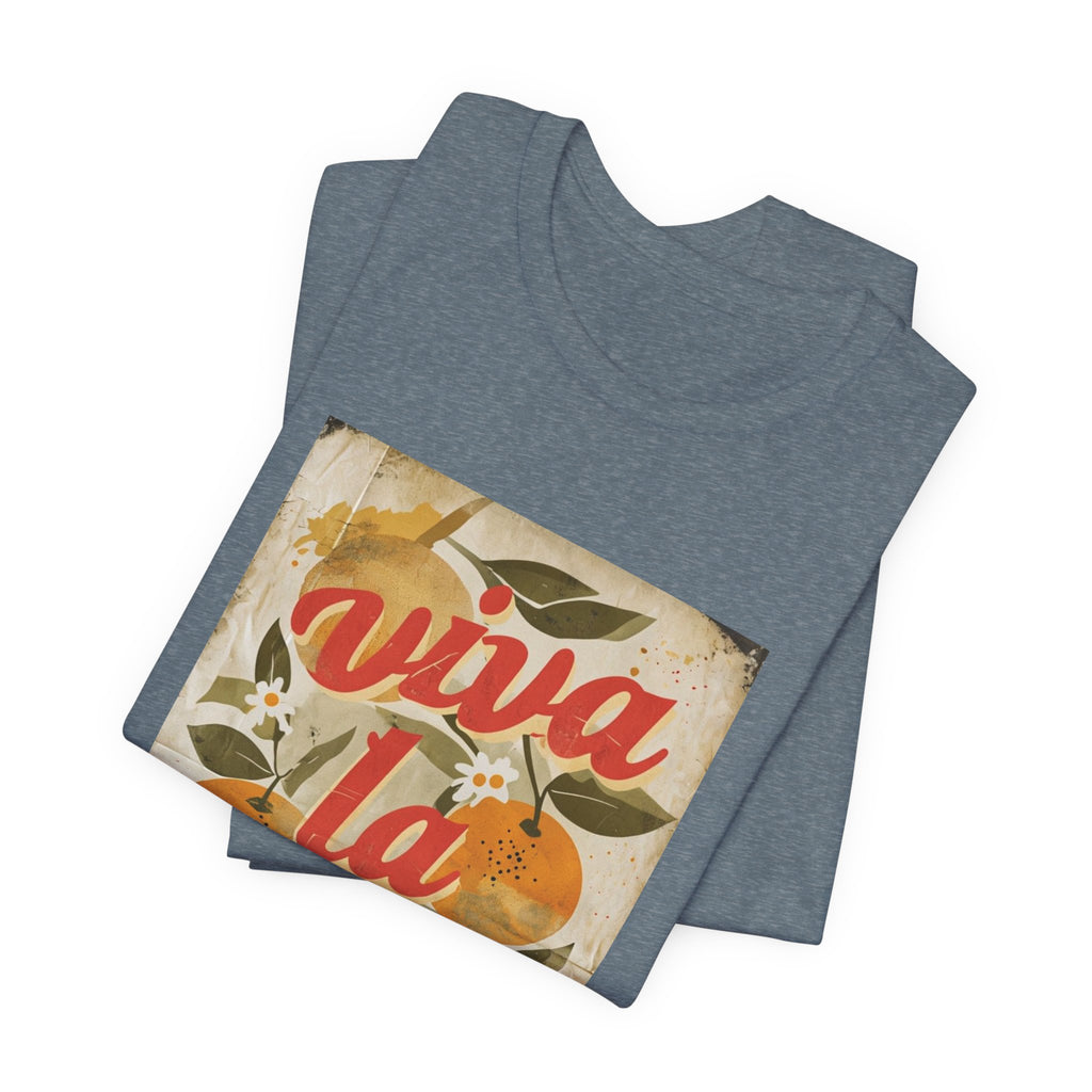 Viva La Vida Orange Floral Tee