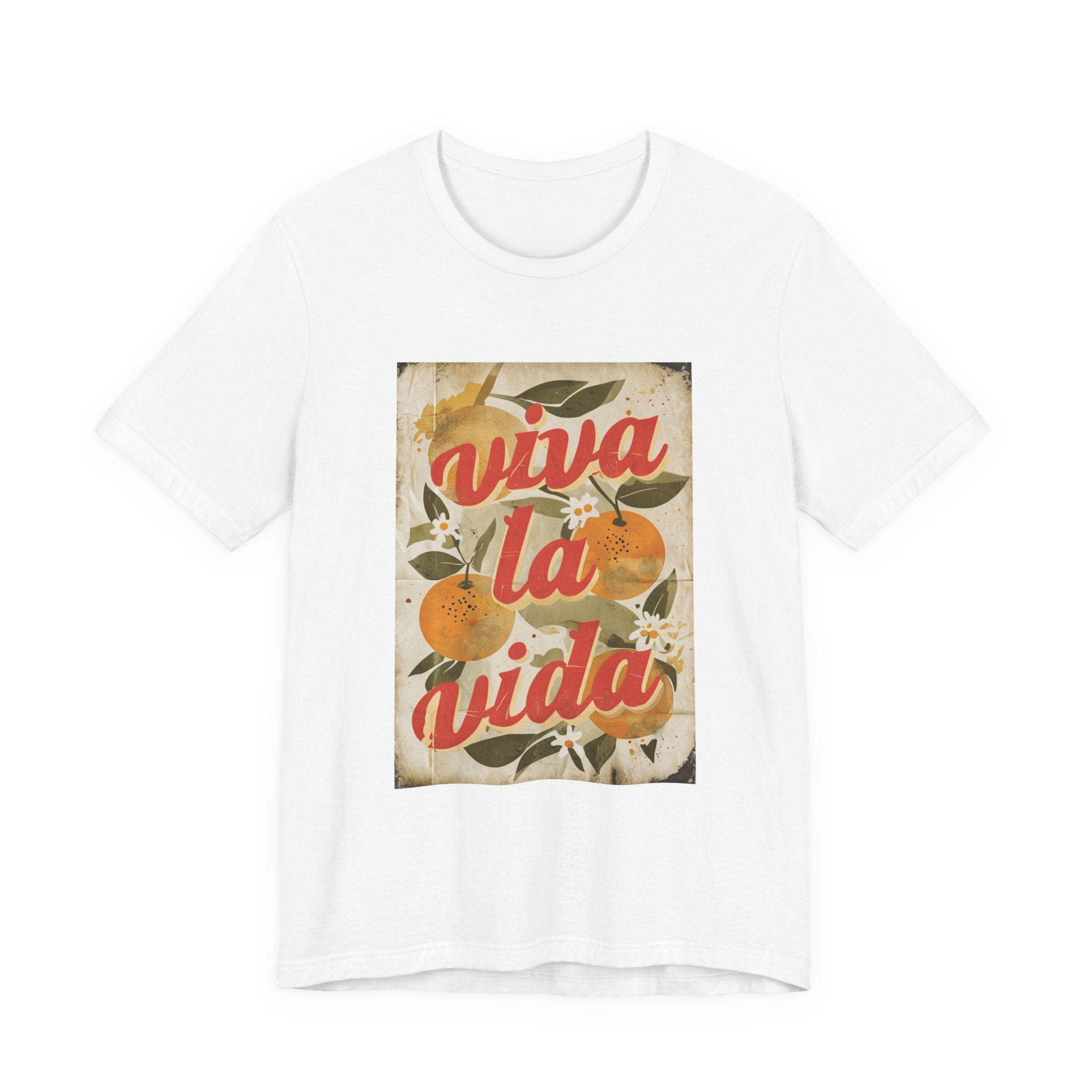 Viva La Vida Orange Floral Tee