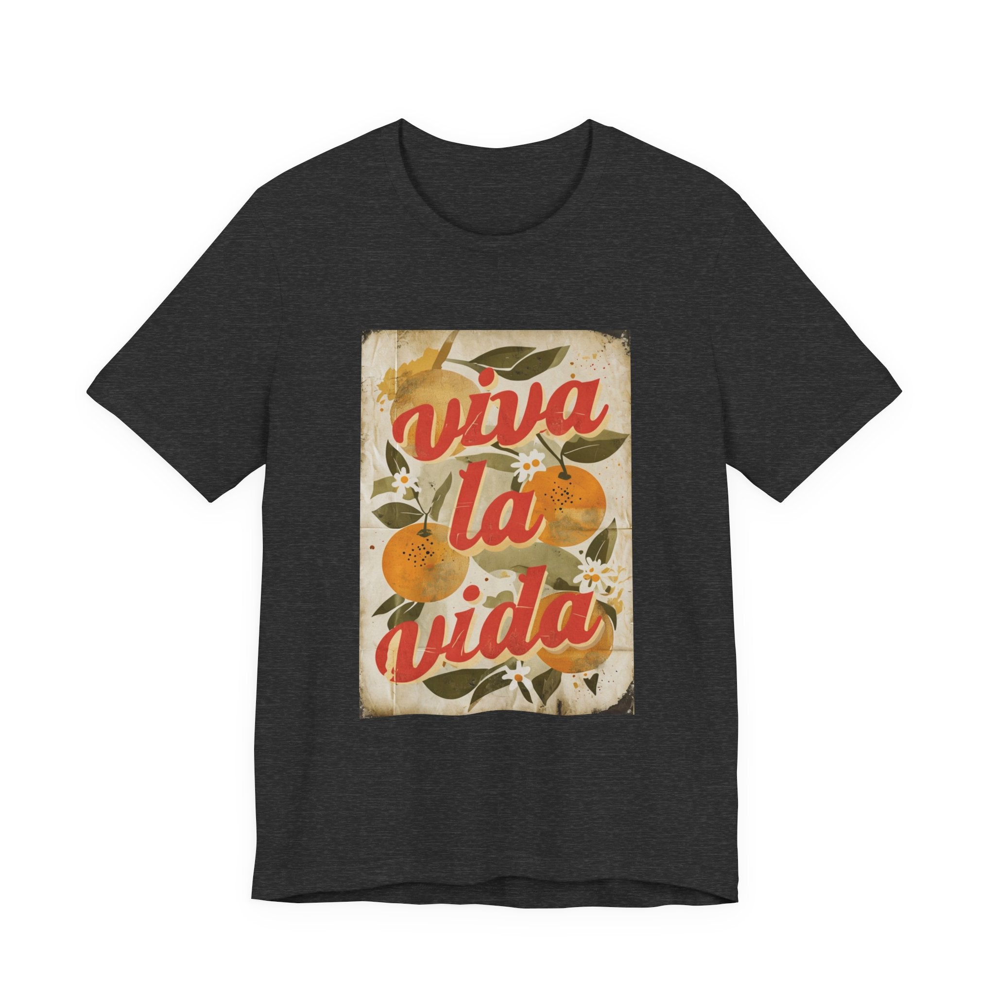 Viva La Vida Orange Floral Tee
