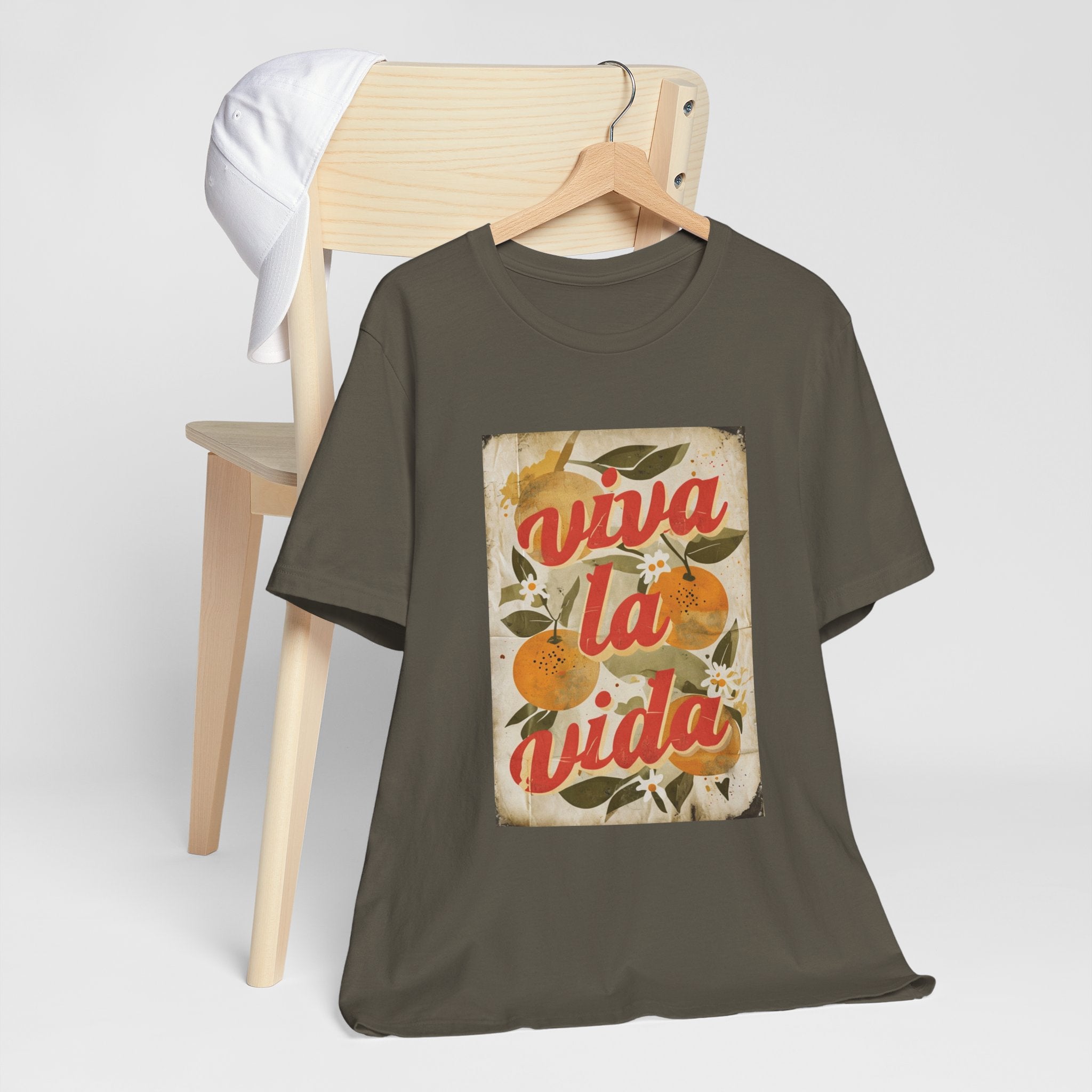 Viva La Vida Orange Floral Tee
