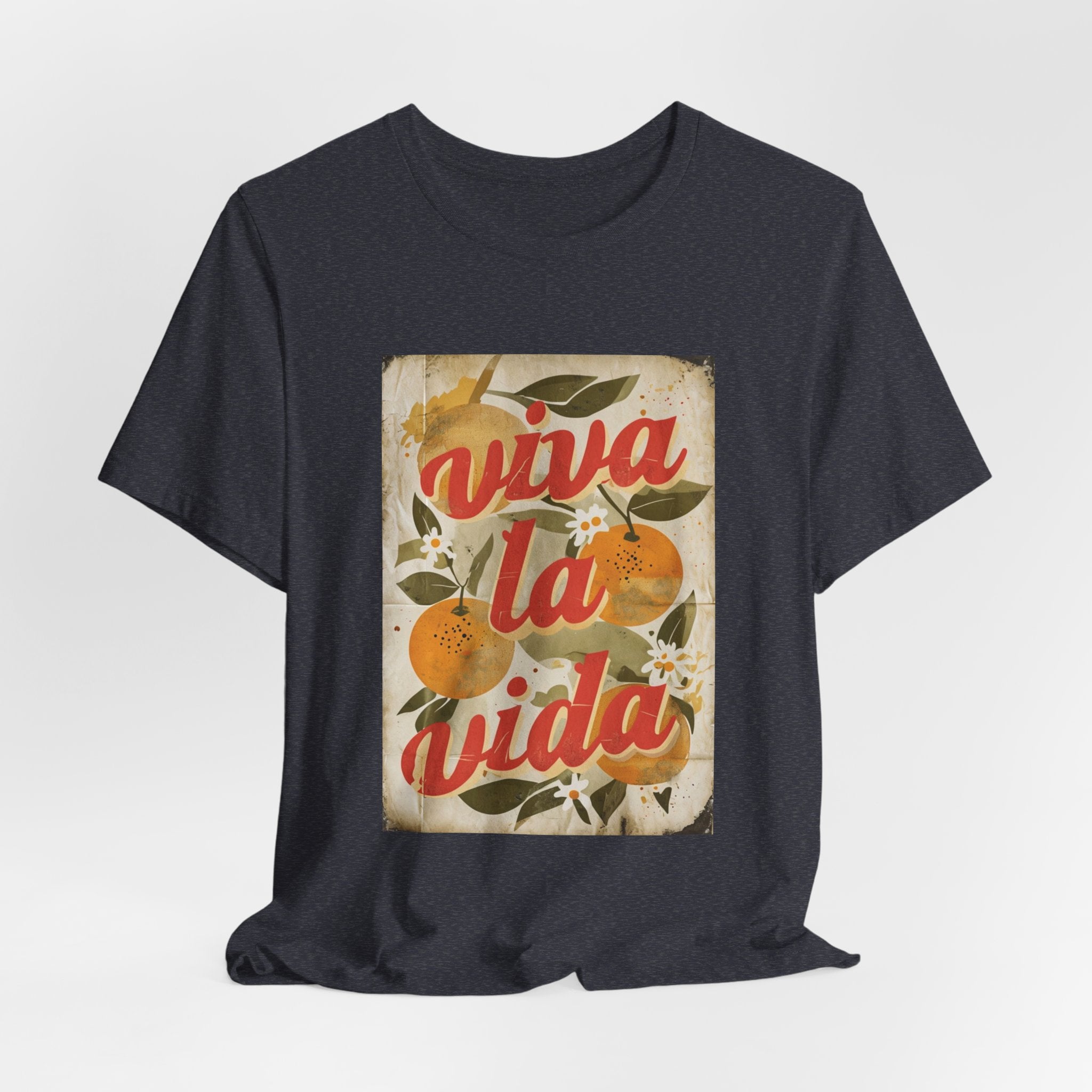 Viva La Vida Orange Floral Tee