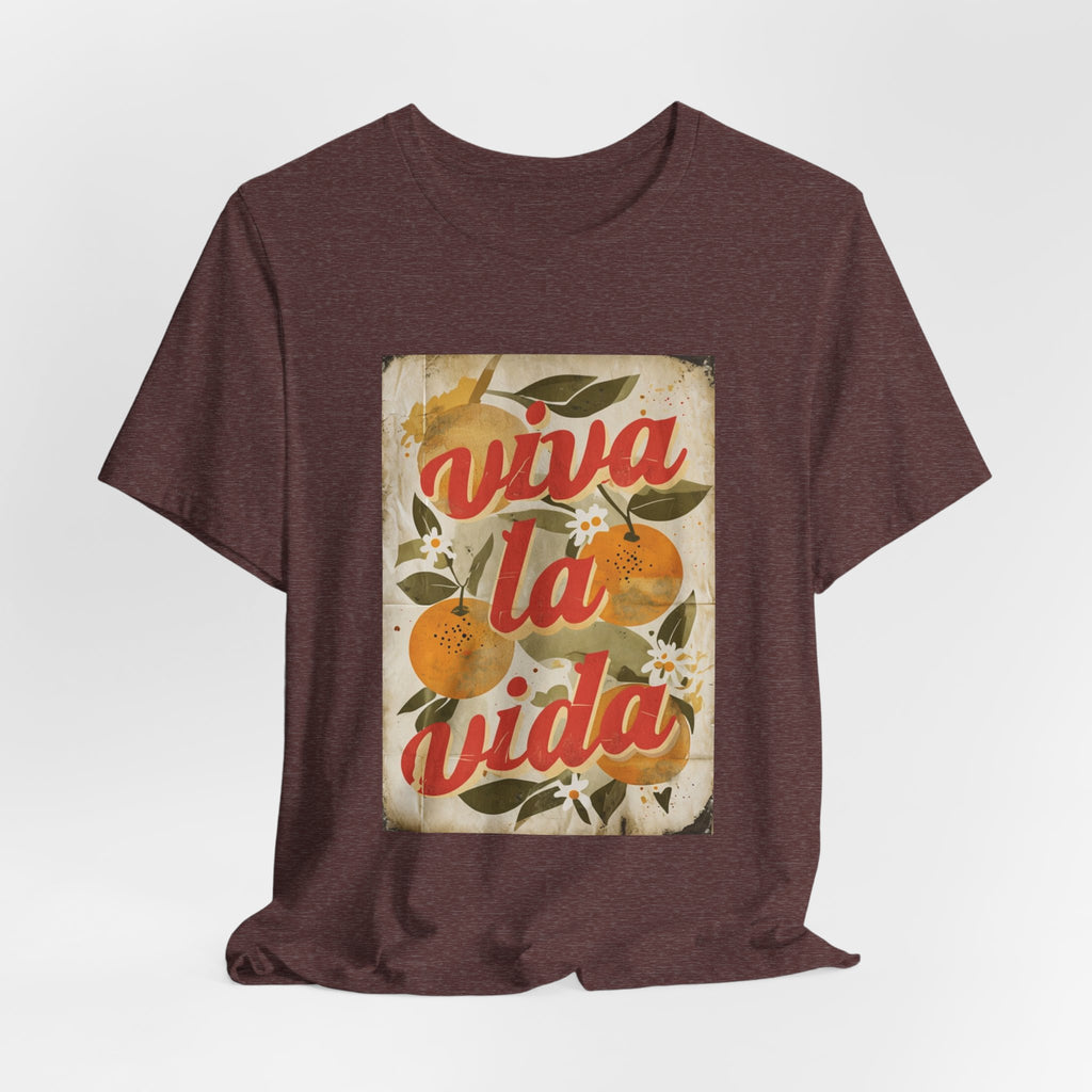 Viva La Vida Orange Floral Tee