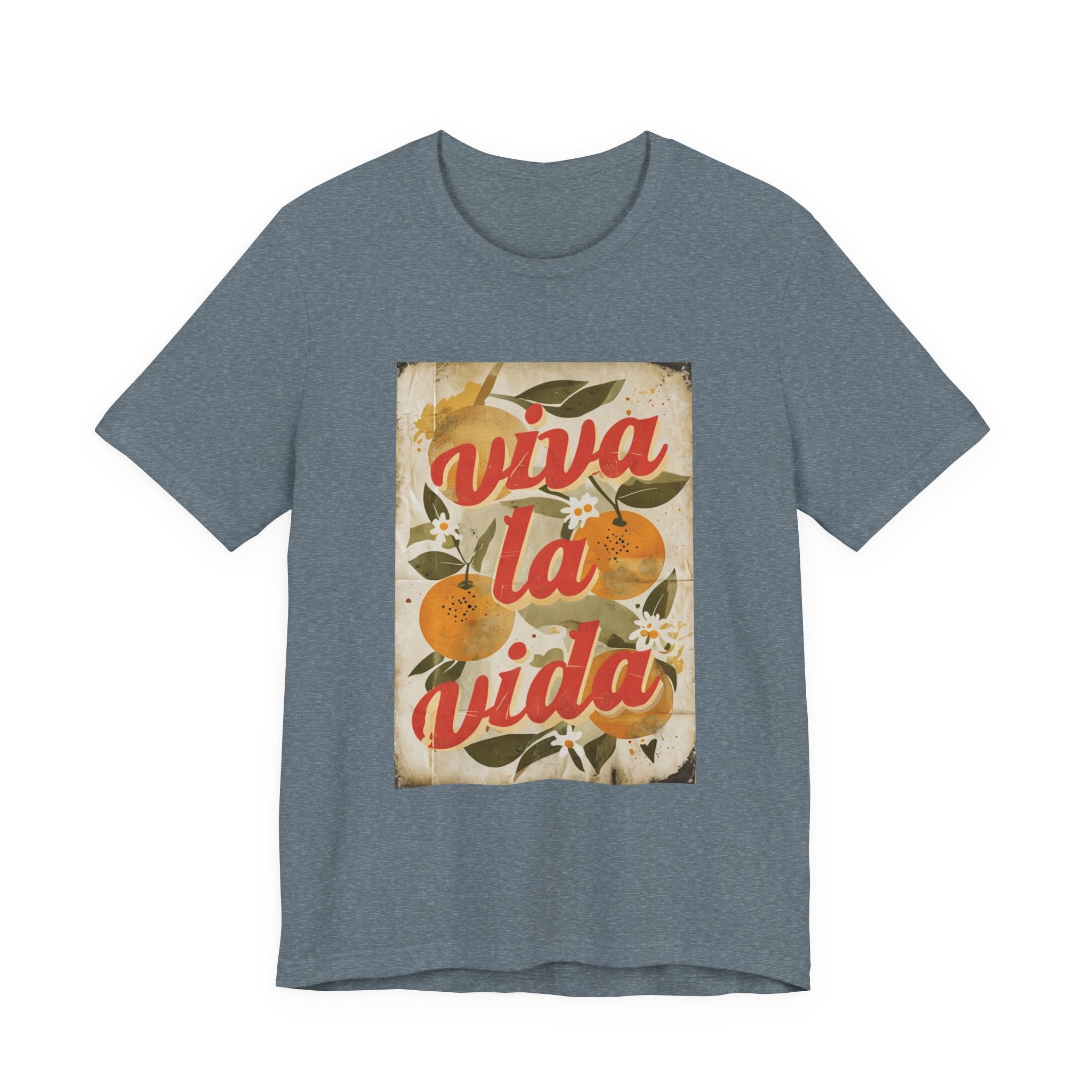 Viva La Vida Orange Floral Tee