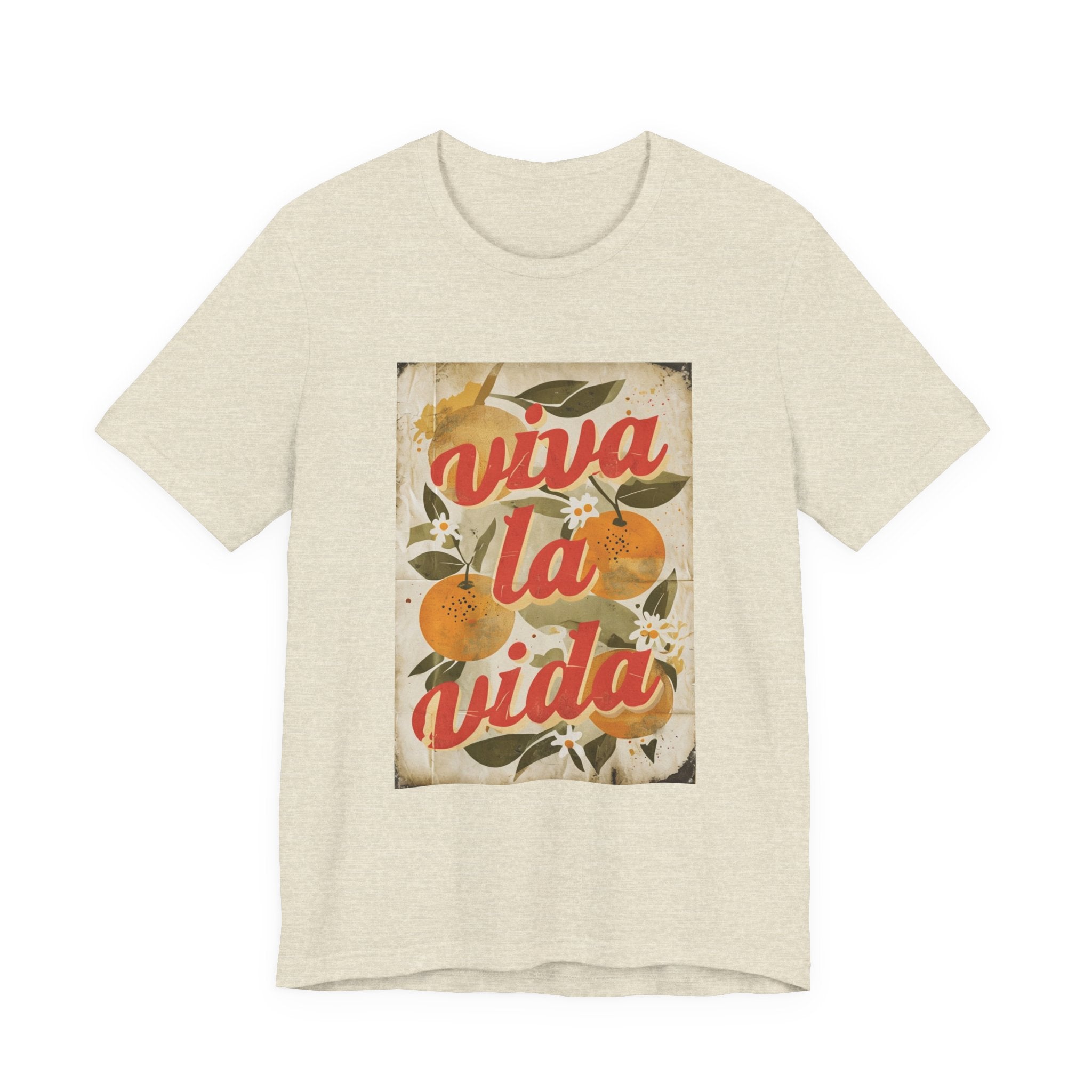 Viva La Vida Orange Floral Tee