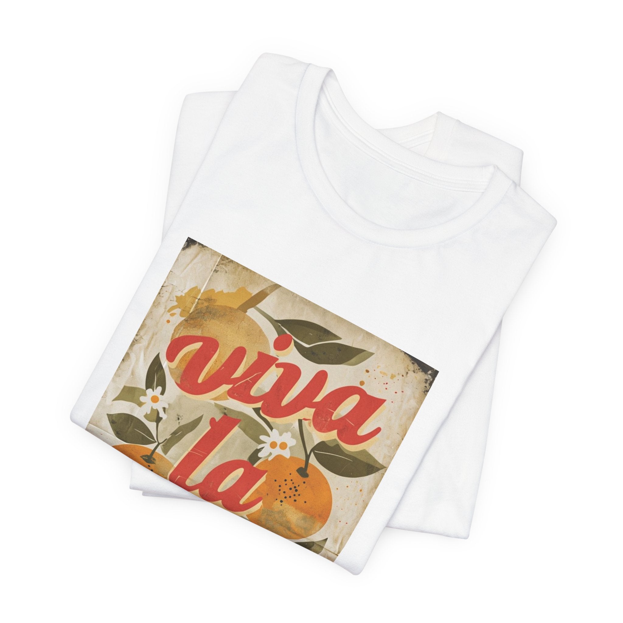 Viva La Vida Orange Floral Tee