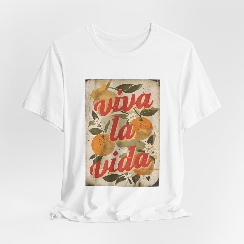 Viva La Vida Orange Floral Tee