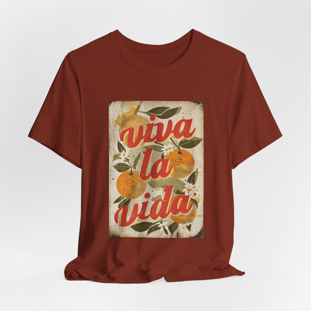 Viva La Vida Orange Floral Tee