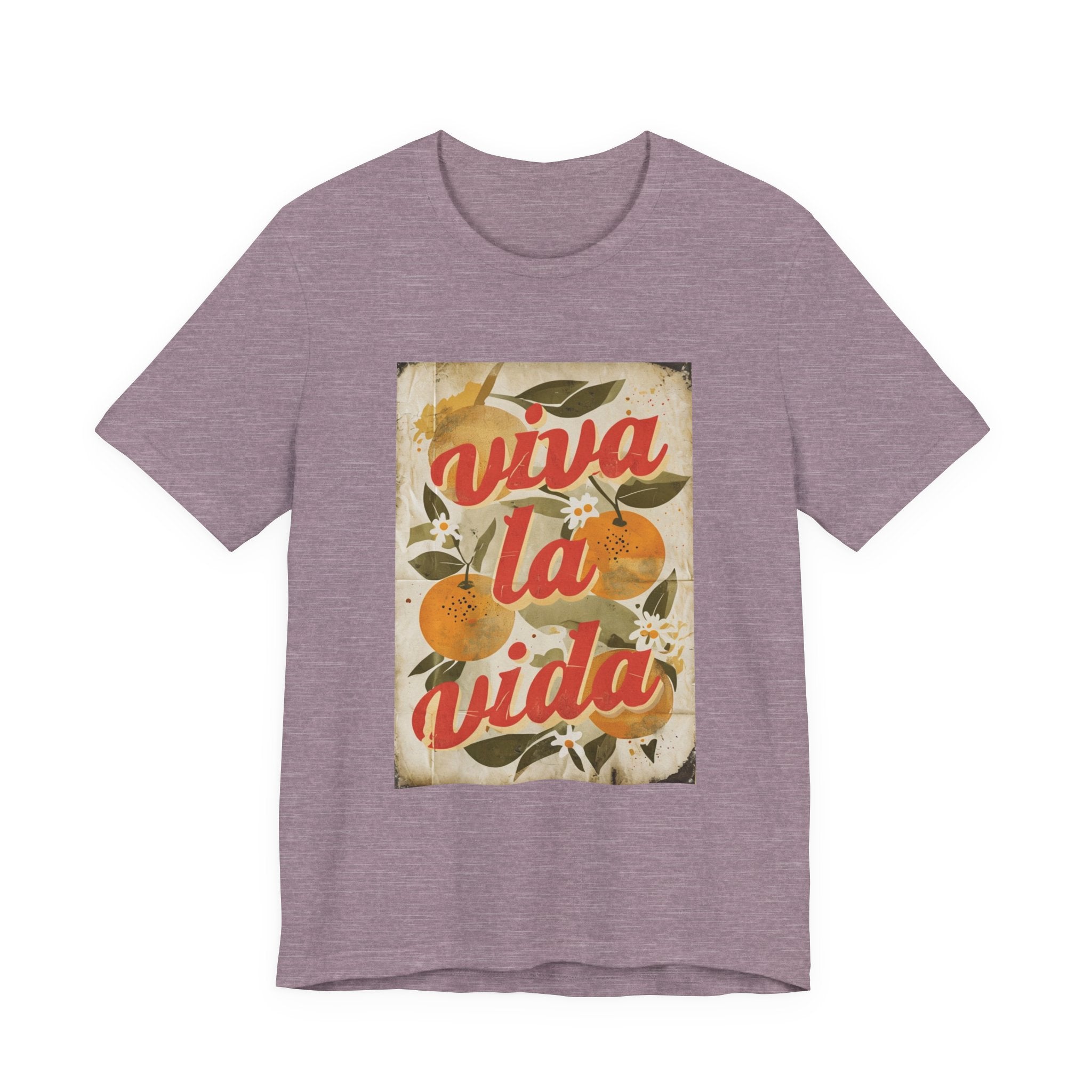 Viva La Vida Orange Floral Tee