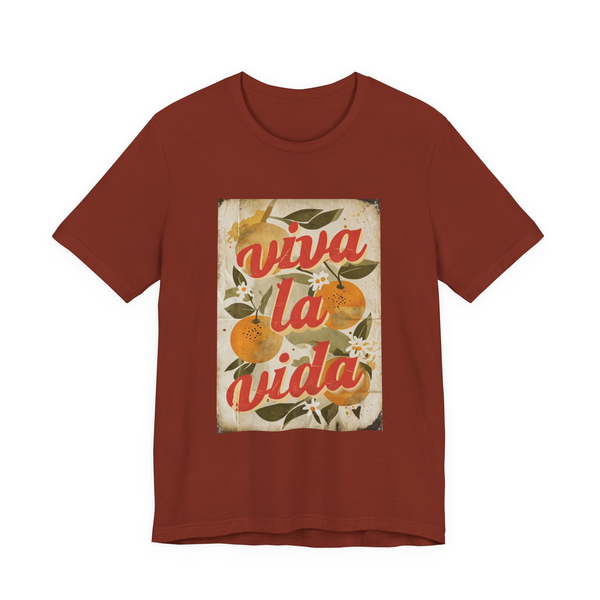 Viva La Vida Orange Floral Tee