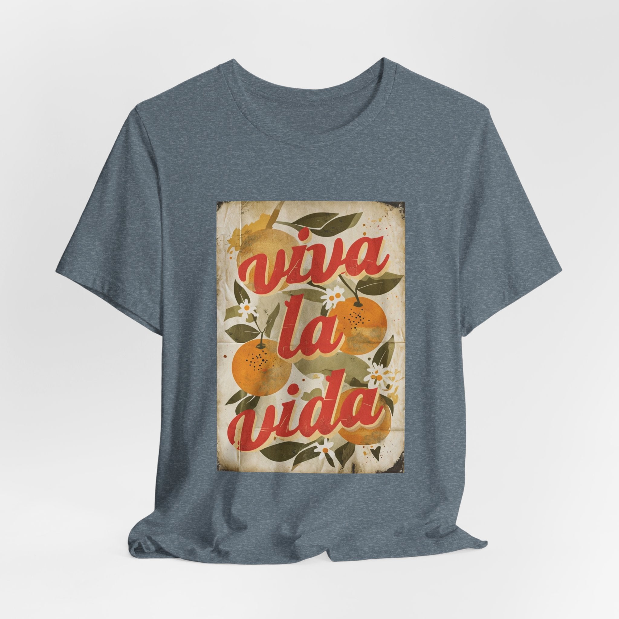 Viva La Vida Orange Floral Tee