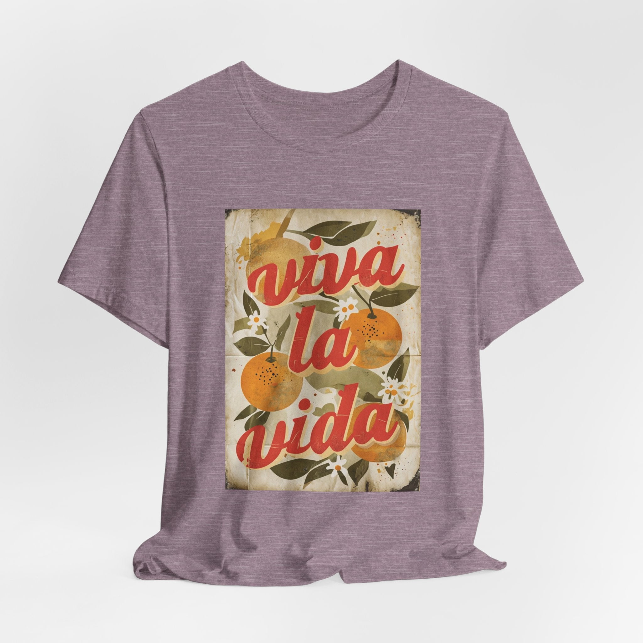 Viva La Vida Orange Floral Tee