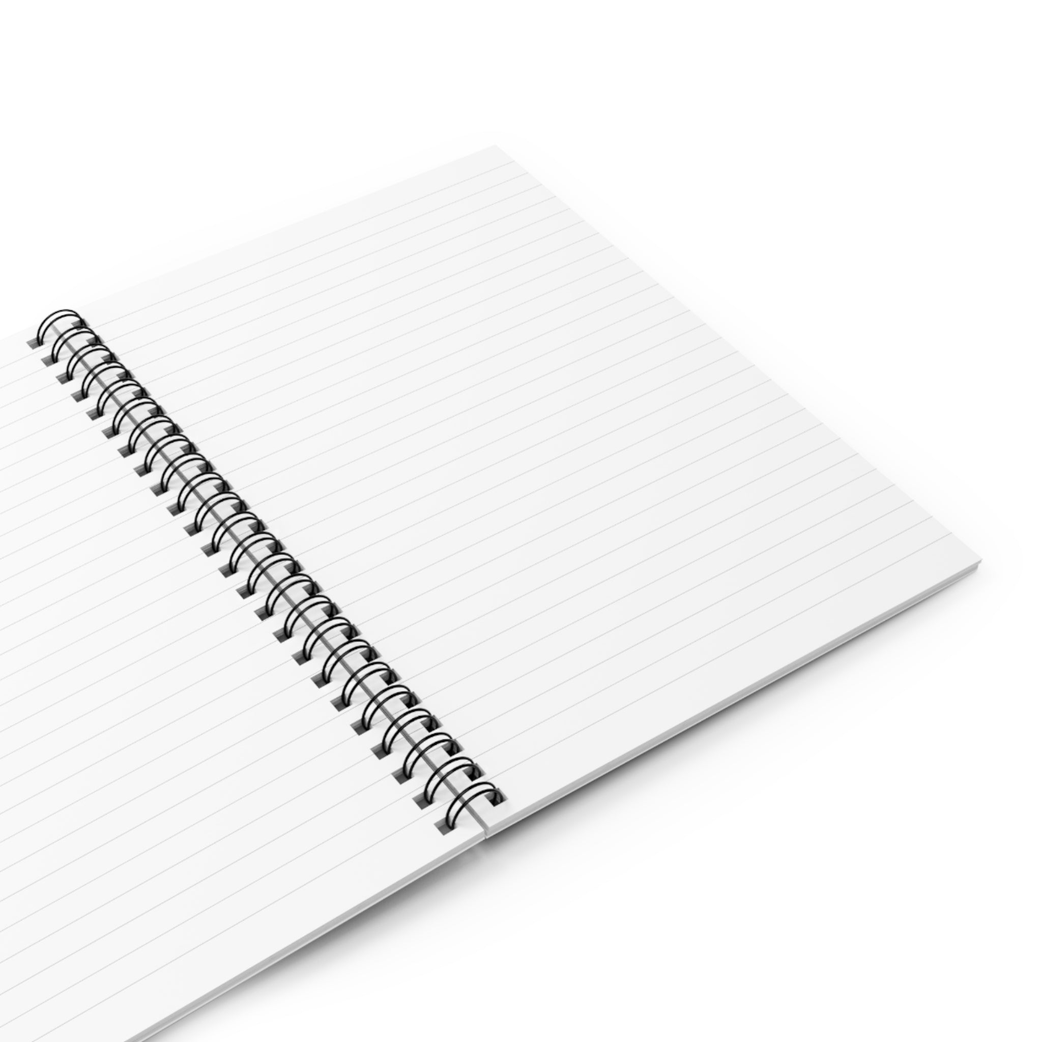 Floral Journal Spiral Notebook – Ruled Lined Notebook with Soft Botanical Cover