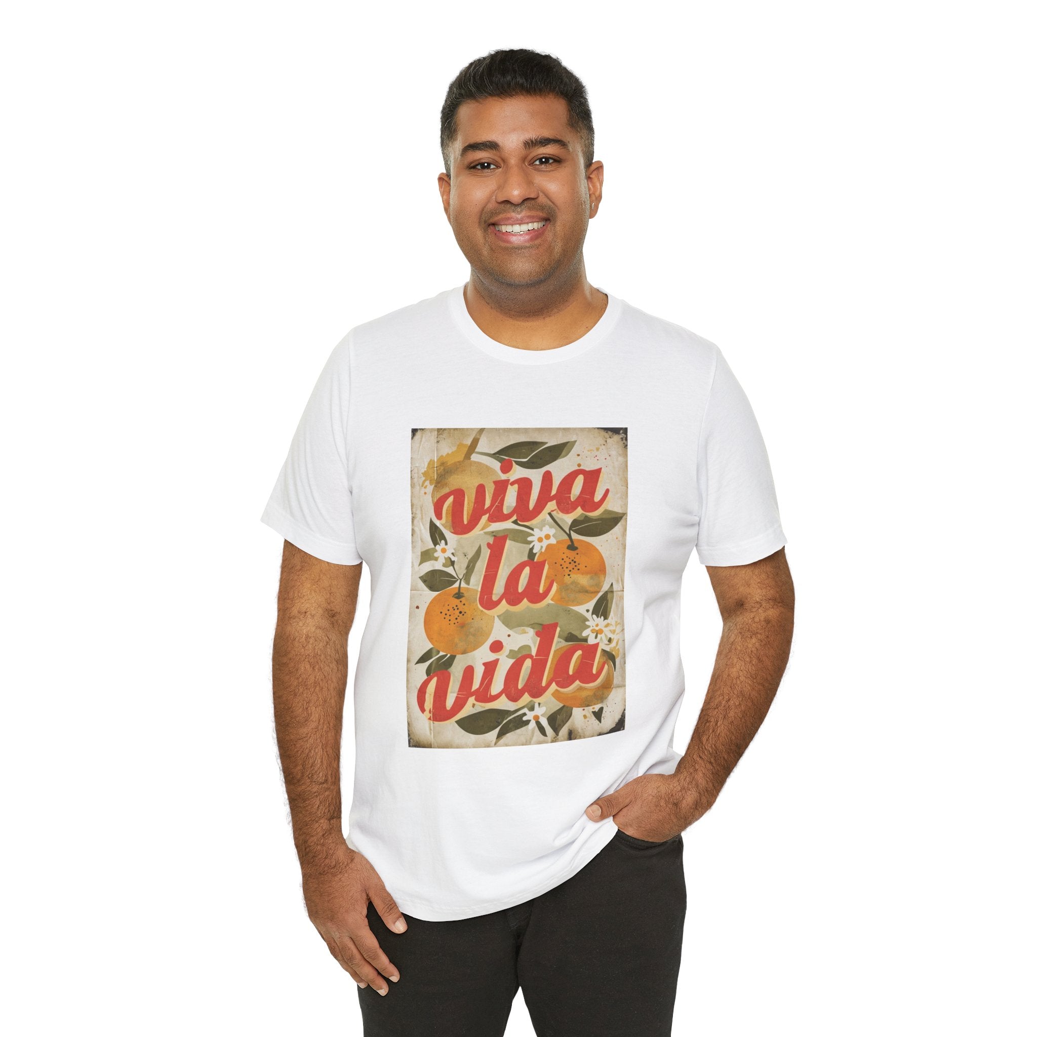 Viva La Vida Orange Floral Tee