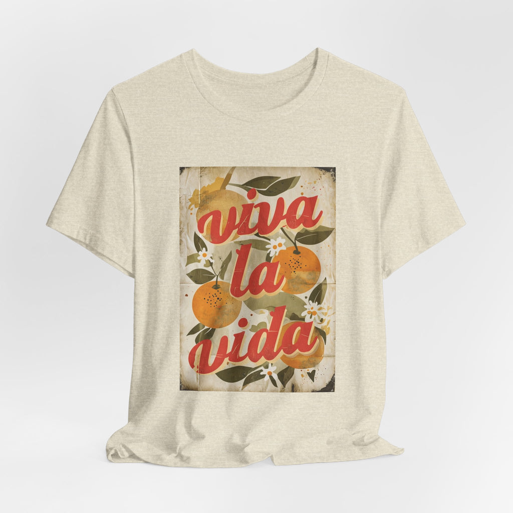 Viva La Vida Orange Floral Tee