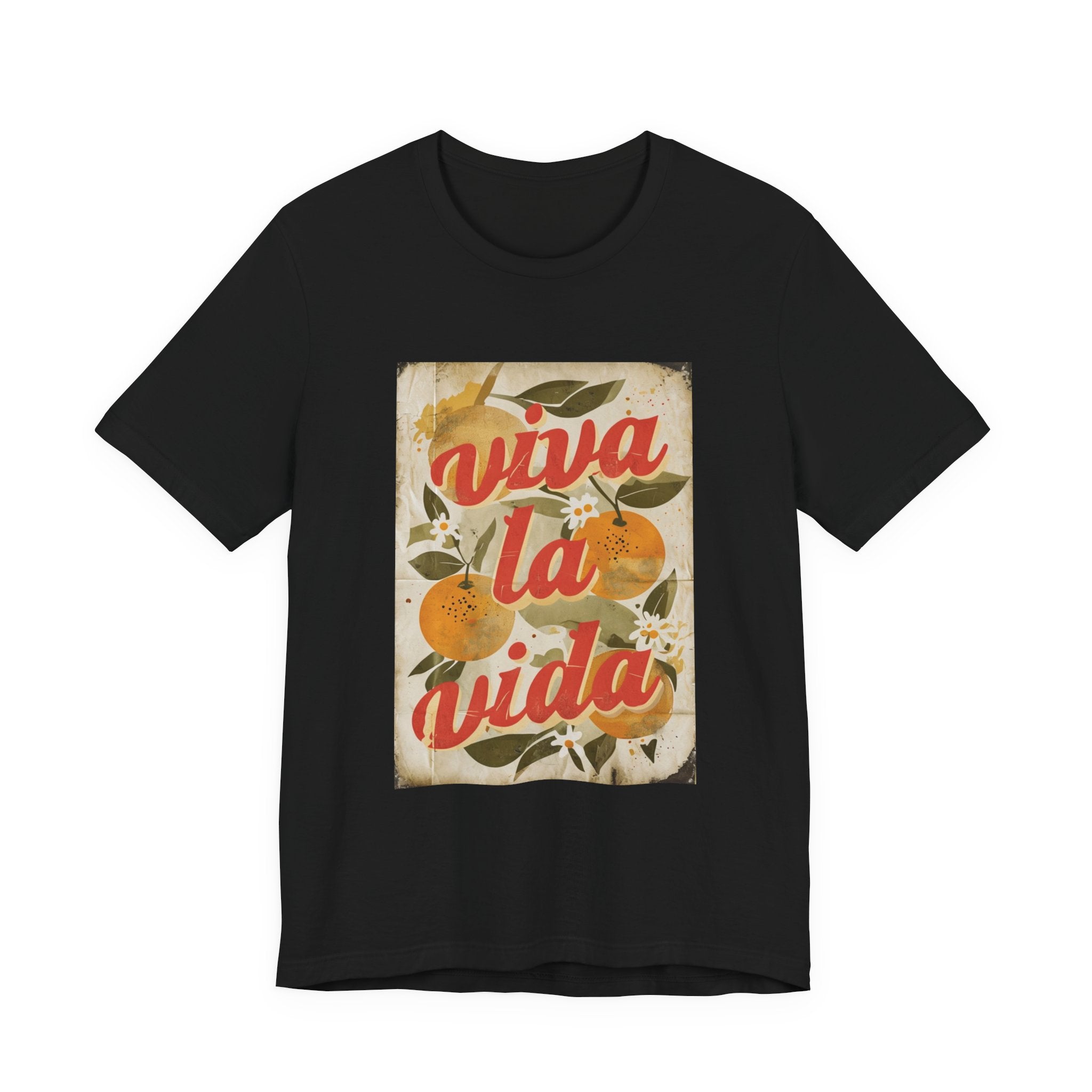 Viva La Vida Orange Floral Tee