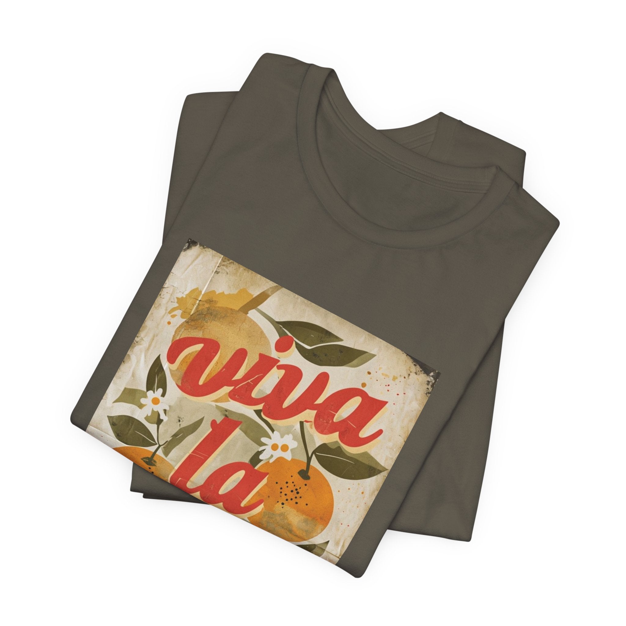 Viva La Vida Orange Floral Tee