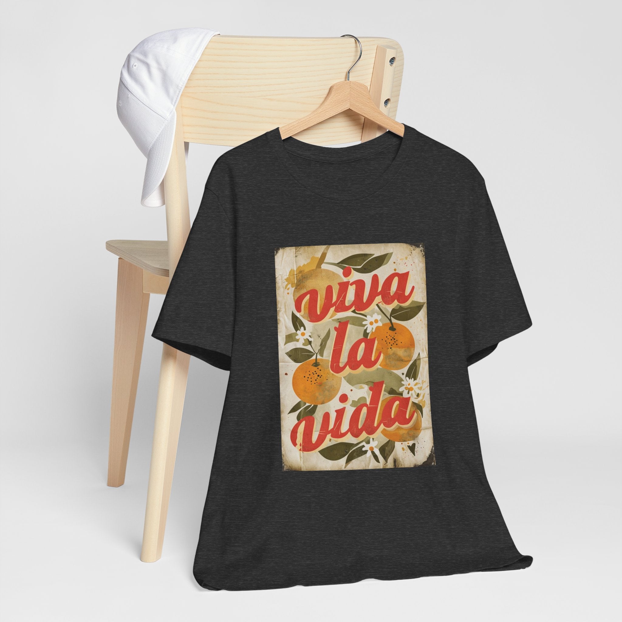 Viva La Vida Orange Floral Tee