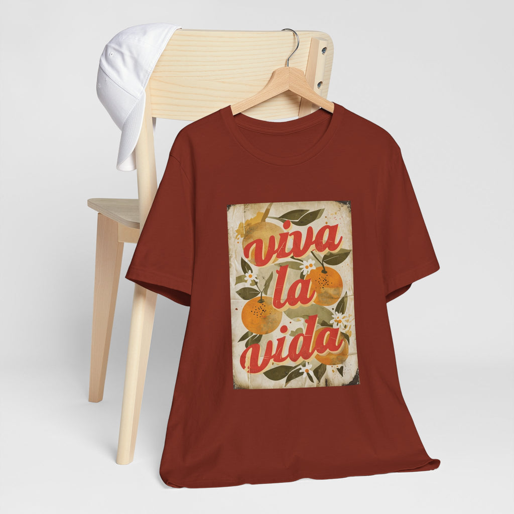 Viva La Vida Orange Floral Tee
