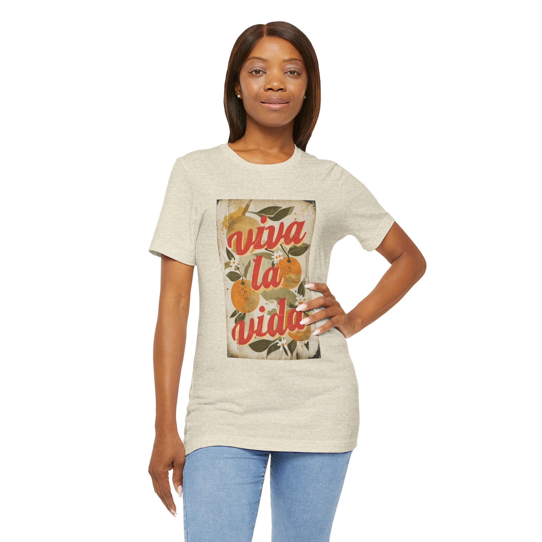 Viva La Vida Orange Floral Tee