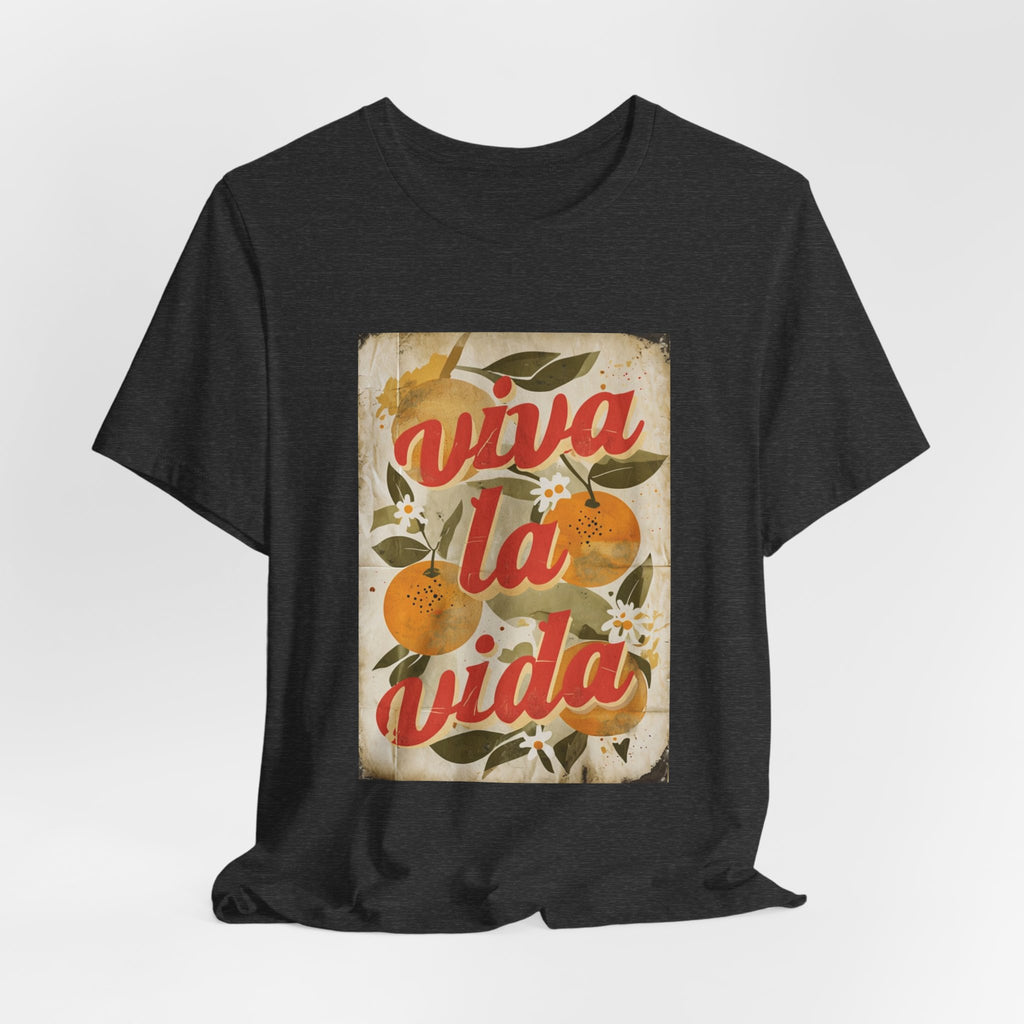 Viva La Vida Orange Floral Tee