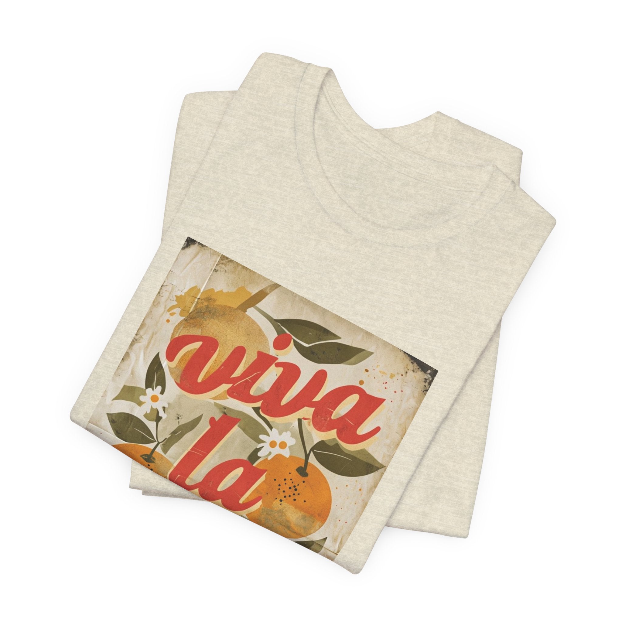 Viva La Vida Orange Floral Tee